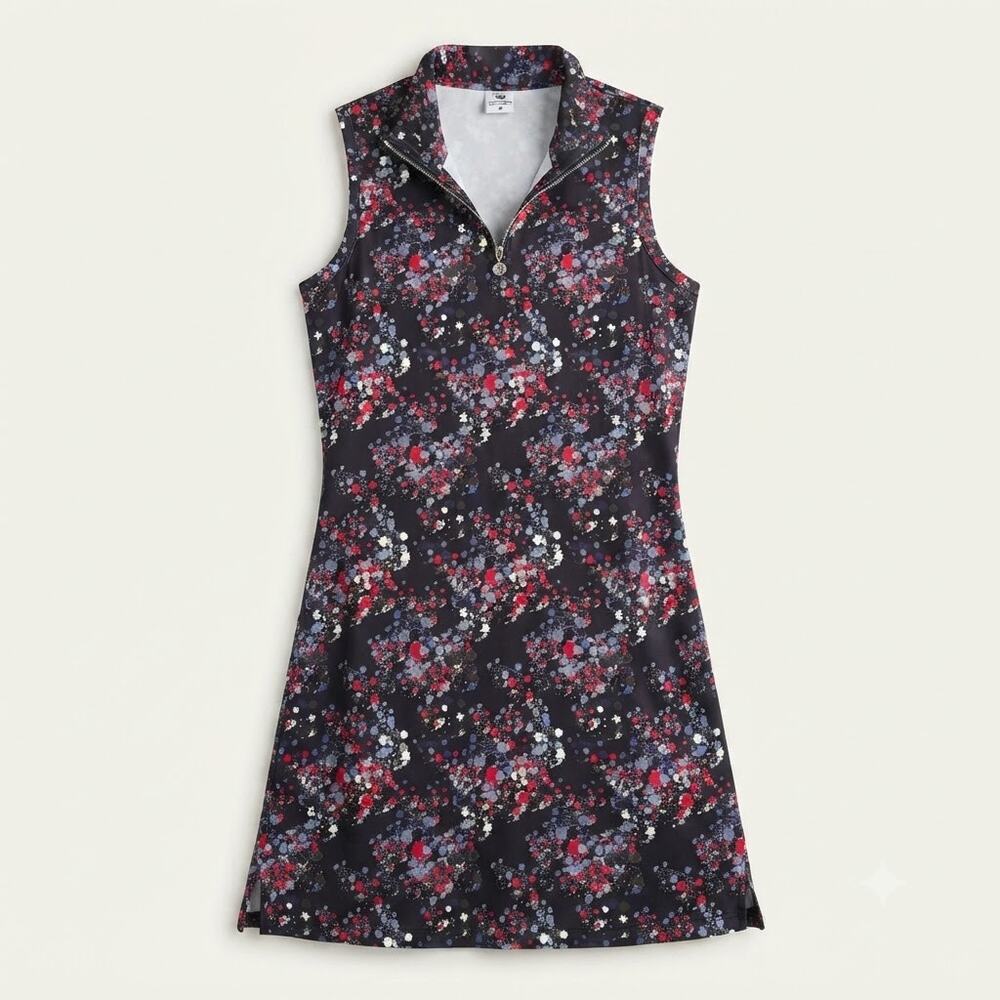 Daily Sports Womens XS Preppy Athleisure Resortwear Sleeveless Sheath Dress
